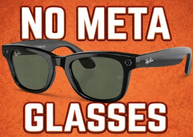 No Meta Glasses/sunglass image